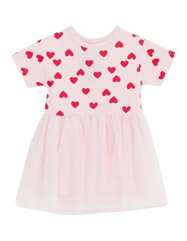 Dance Tutu Tee Dress in Mon Cheri Pink image 1