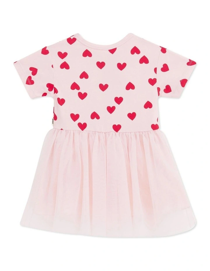 Dance Tutu Tee Dress in Mon Cheri Pink image 2
