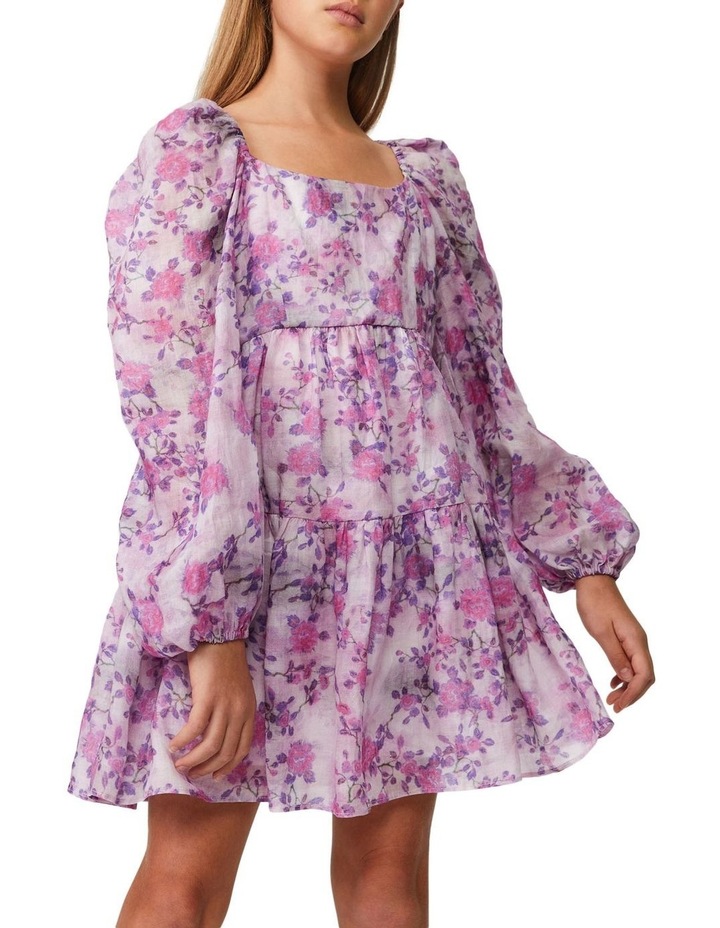 Audrey Floral Dress Lilac