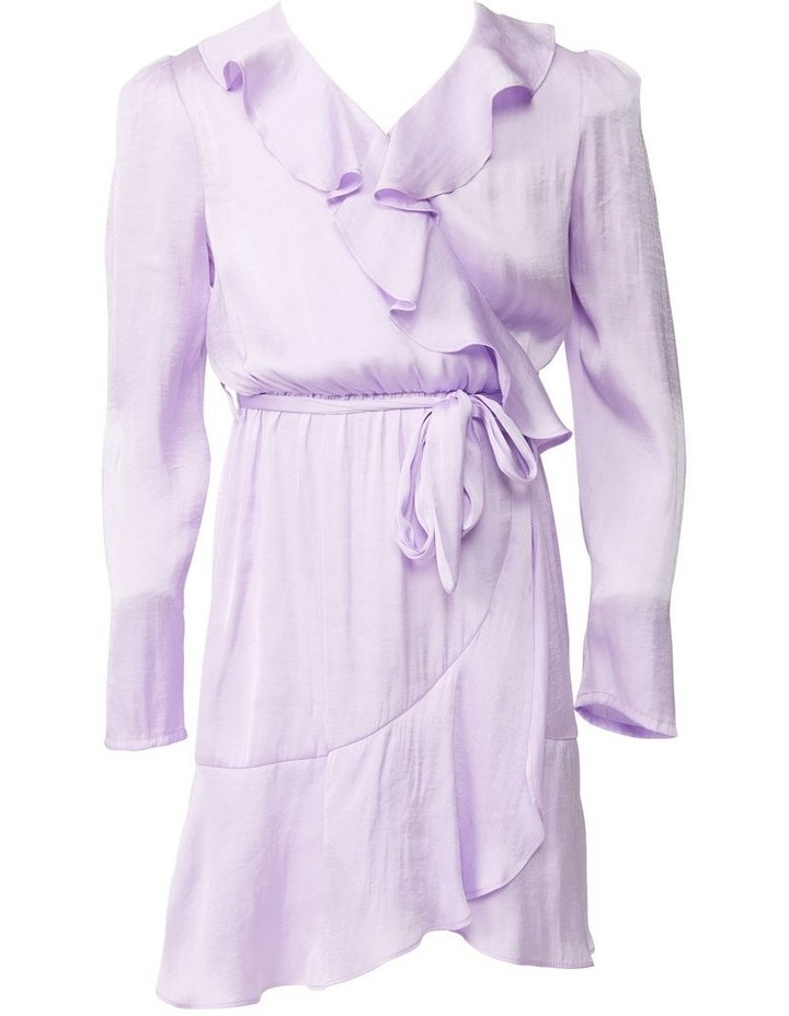 Winona Wrap Dress Lilac