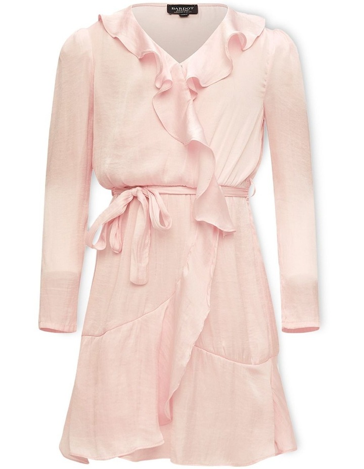 Winona Wrap Dress In Soft Pink