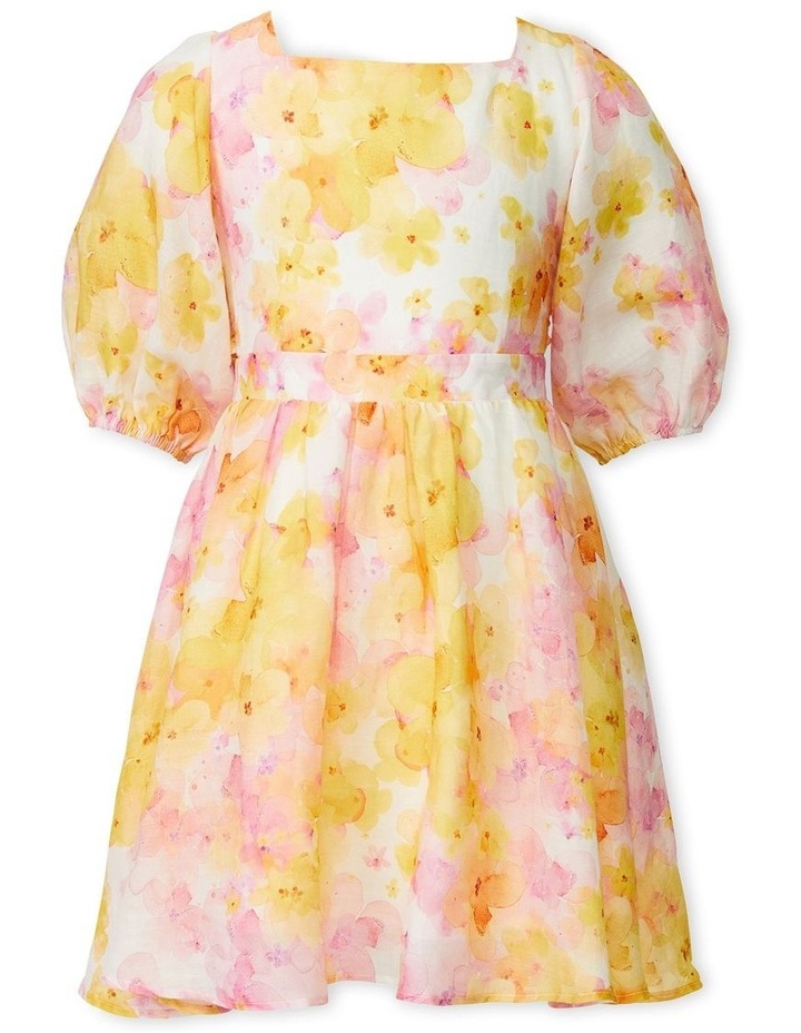 Zanthi Mini Floral Dress In Multi