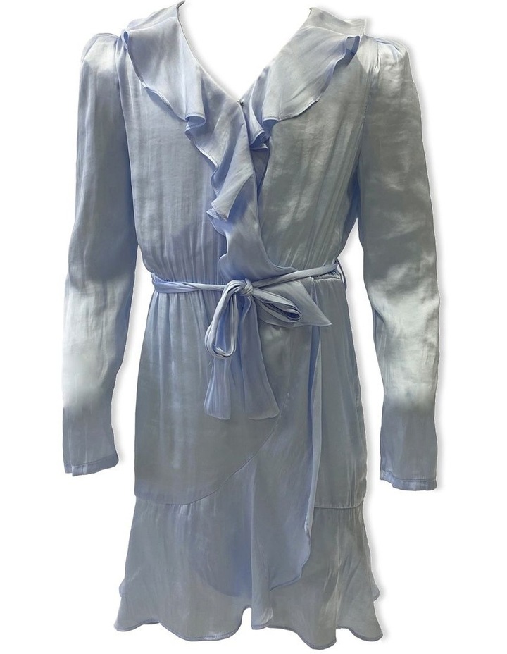 Winona Wrap Dress In Sky