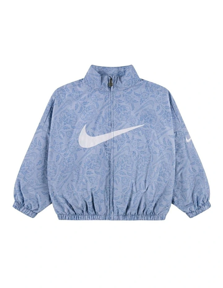 Club High Brand Read Woven Jacket in Blue image 1