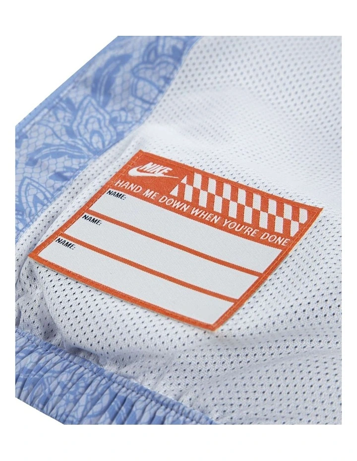 Club High Brand Read Woven Jacket in Blue image 4