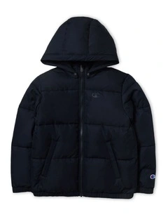 Puffer Jacket in Black