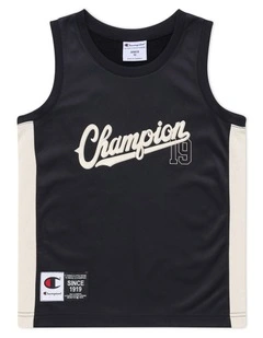 Panel Basketball Jersey T-shirt in Black