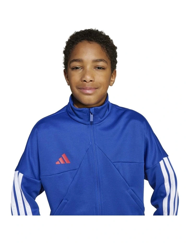 House of Tiro Track Top in Blue image 4