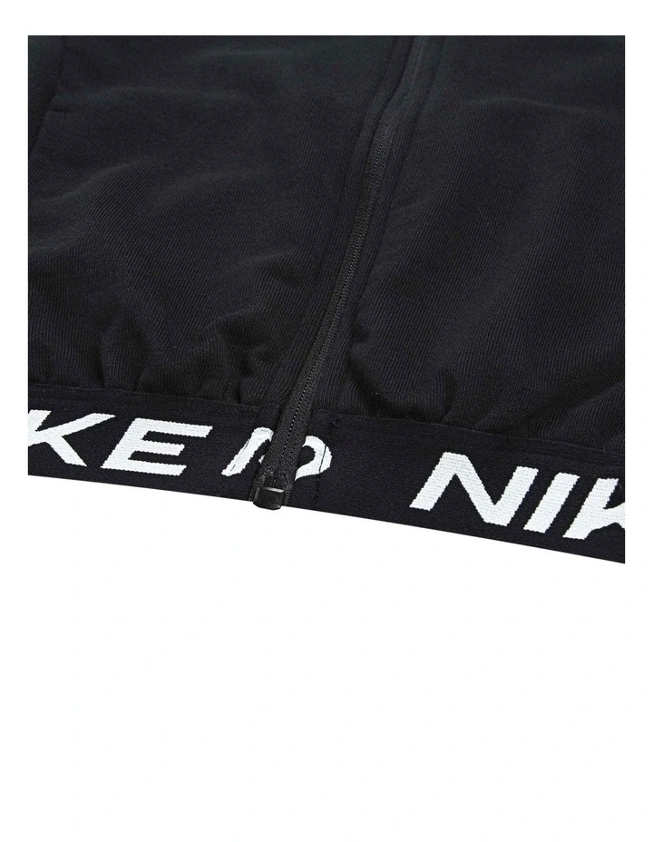 Pro Essentials Full Zip Hoodie In Black image 3
