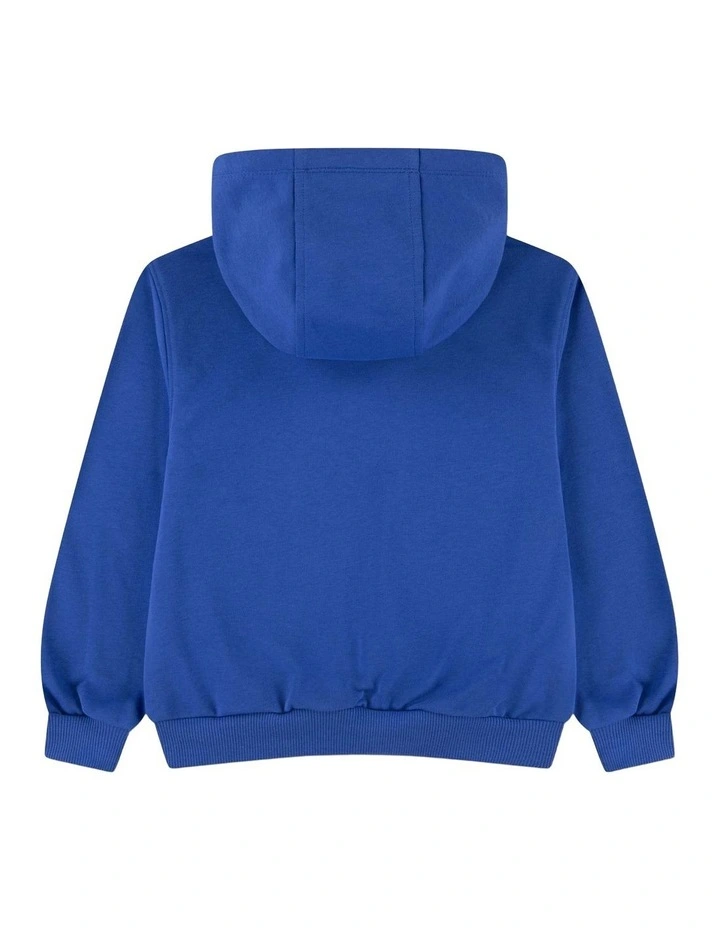 Sportswear Club French Terry High Brand Read Pull Over in Blue image 2