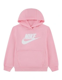 Sportswear Club French Terry High Brand Read Pull in Over Pink