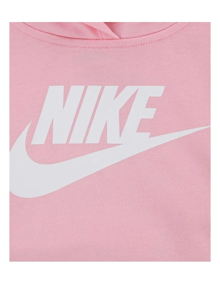 Sportswear Club French Terry High Brand Read Pull in Over Pink image 3