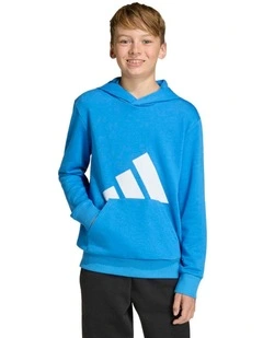 Essentials Hoodie in Ray Blue/White