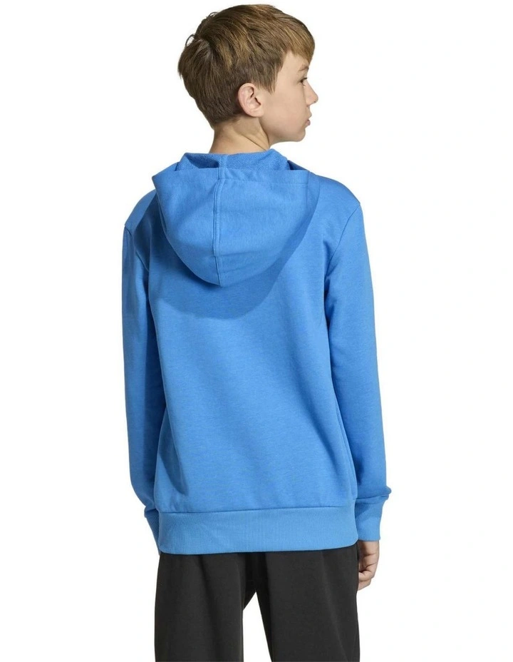Essentials Hoodie in Ray Blue/White image 2