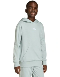 Essentials Hoodie in Wonder Sage/White