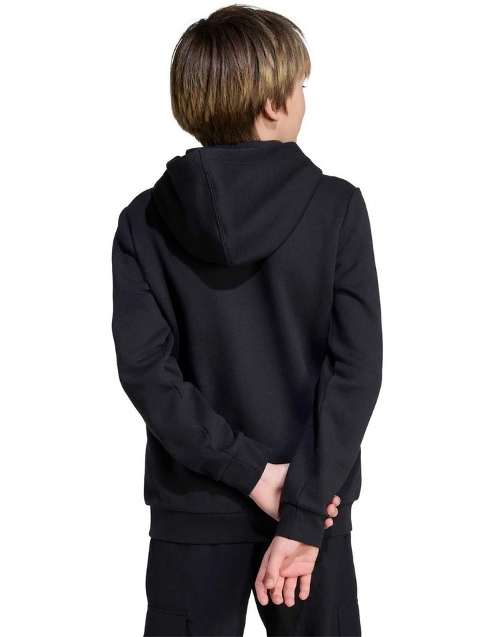 Camo Graphic Hoodie in Black image 2