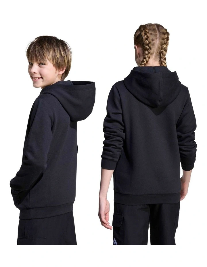 Camo Graphic Hoodie in Black image 6