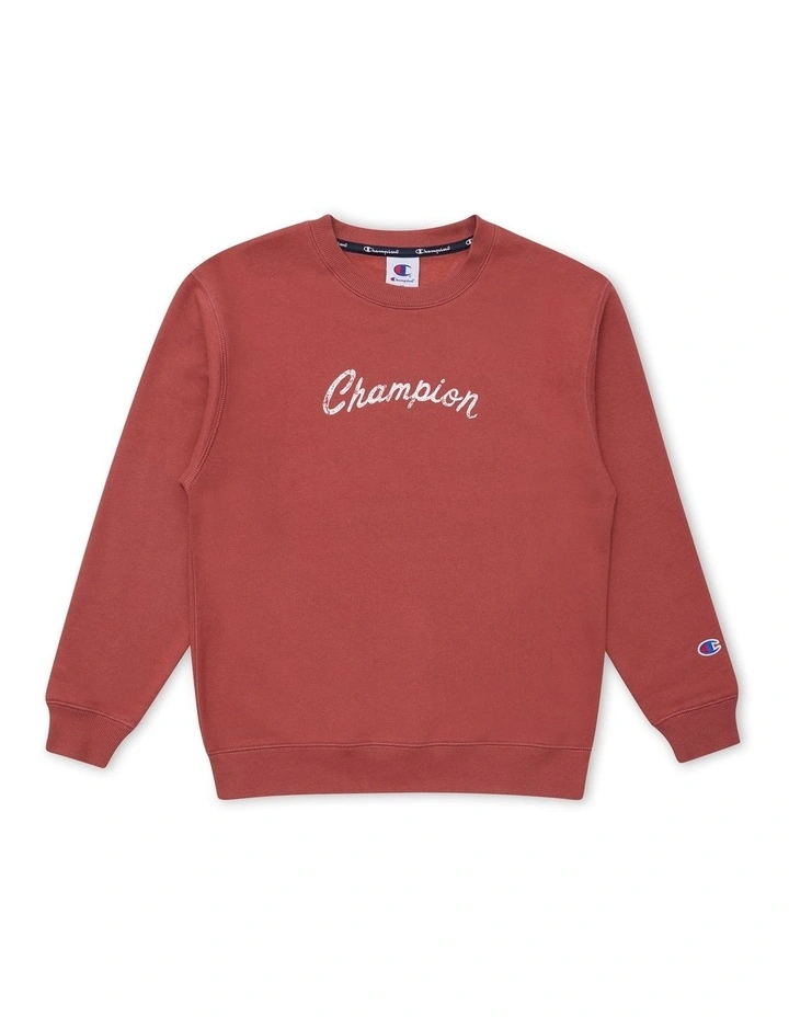 Graphic Shop Pullover in Chred_Sandalwood Red image 1