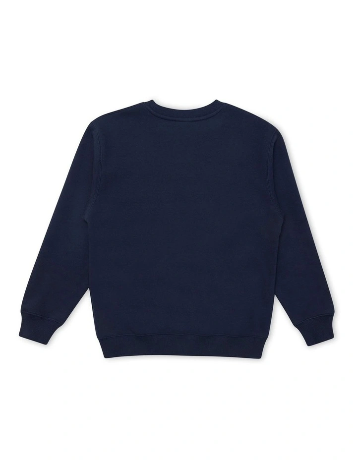 Graphic Shop Pullover in Chblu_Navy image 2
