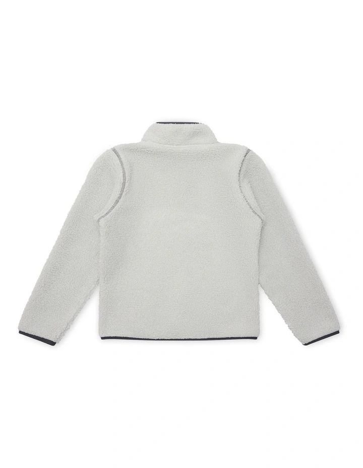 Sherpa Jacket in Grey image 2