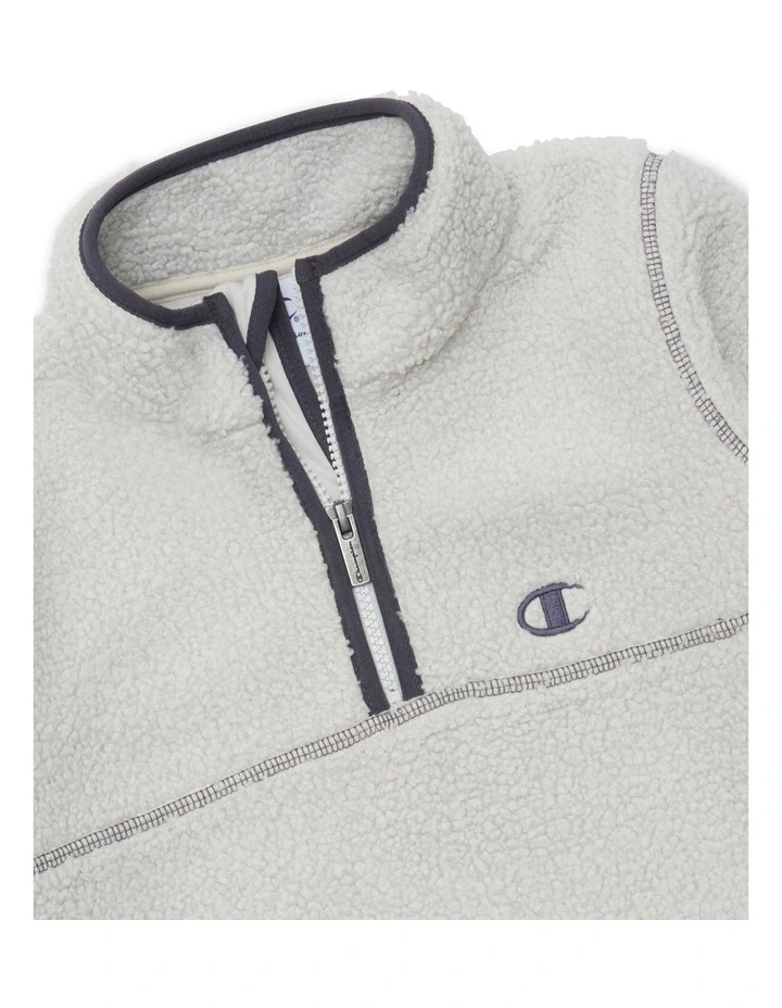 Sherpa Jacket in Grey image 3