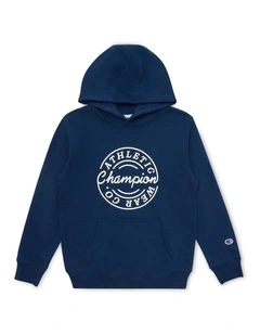 Graphic Shop Hoodie in Blue