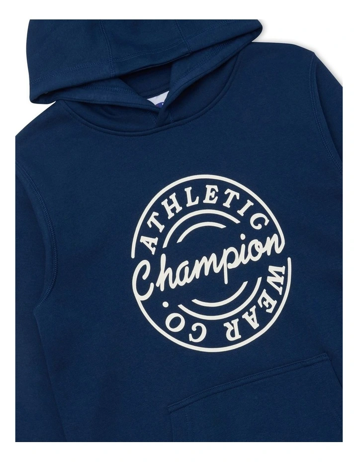Graphic Shop Hoodie in Blue image 3
