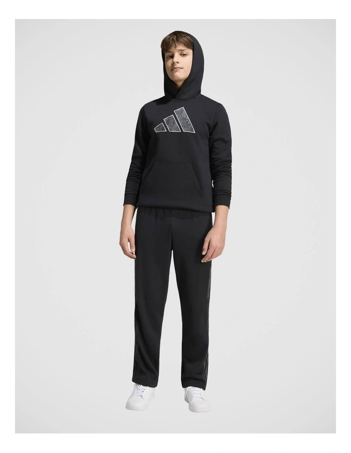 Camo Graphic Hoodie Junior in Black image 3