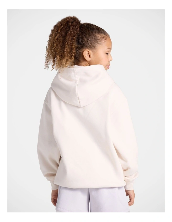 Varsity Hoodie in Whisper White image 2