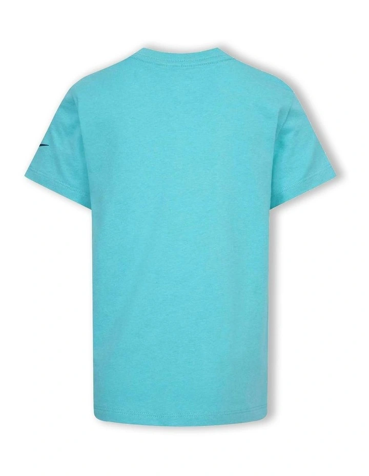 Printed Club Graphic T-shirt in Green image 2