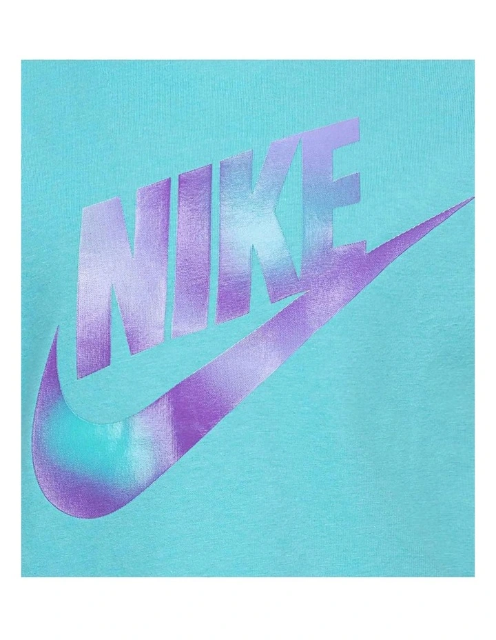 Printed Club Graphic T-shirt in Green image 3