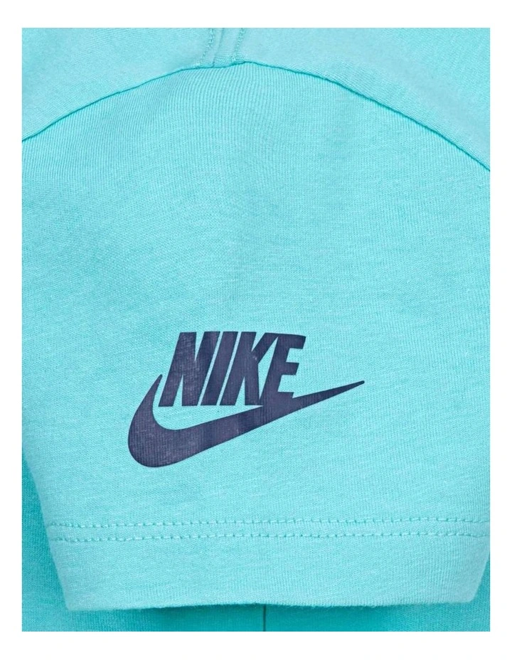 Printed Club Graphic T-shirt in Green image 4