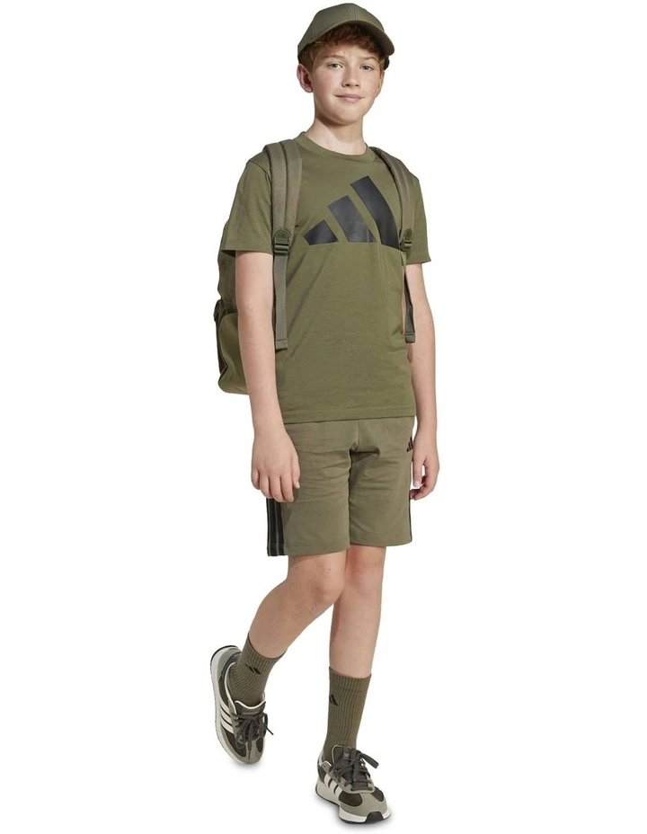 Essentials Tee in Green image 3
