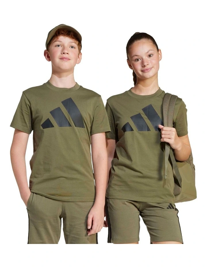Essentials Tee in Green image 6