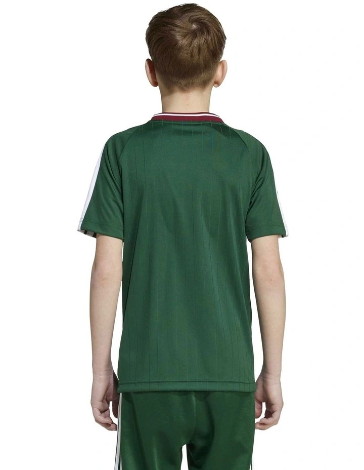 House of Tiro Tee in Dark Green/White image 2