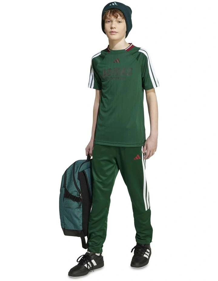 House of Tiro Tee in Dark Green/White image 3