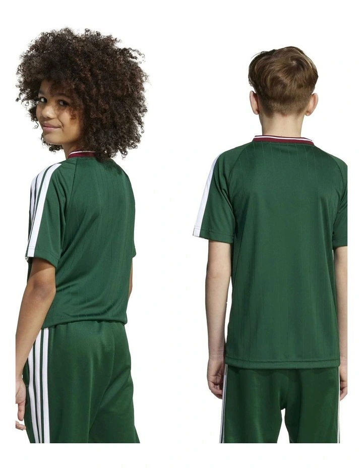 House of Tiro Tee in Dark Green/White image 7