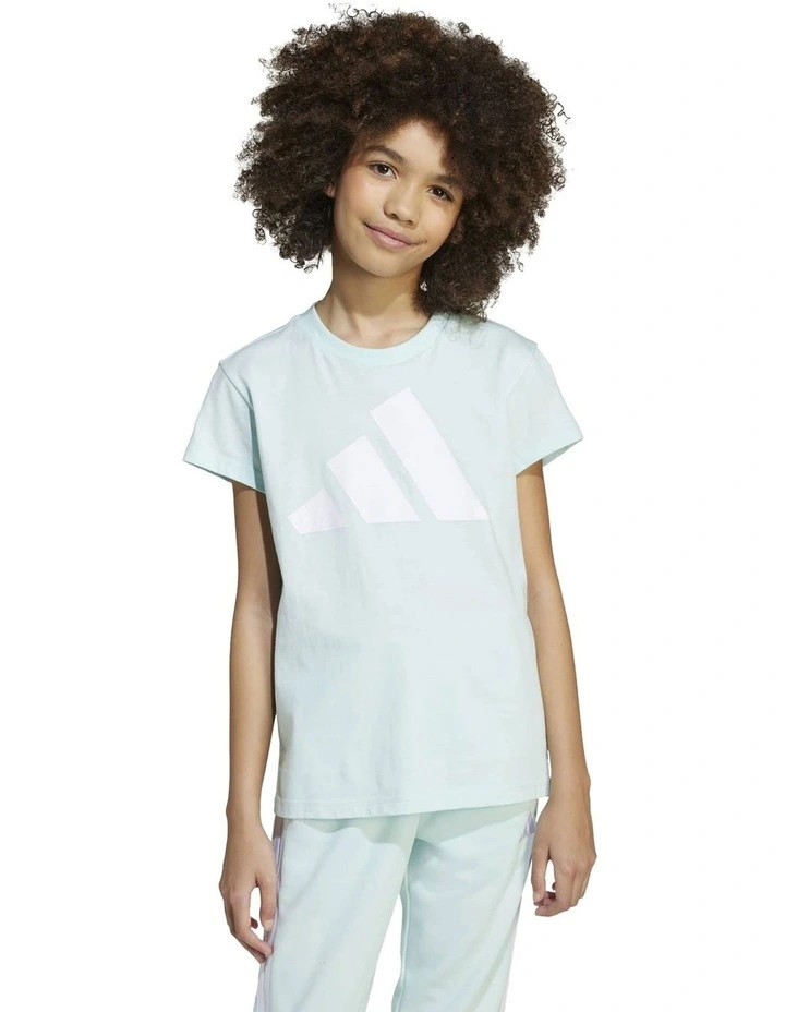Essentials Tee in Halo Mint/White image 1