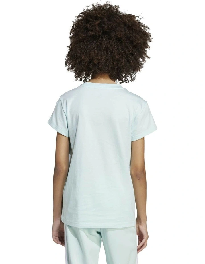 Essentials Tee in Halo Mint/White image 2