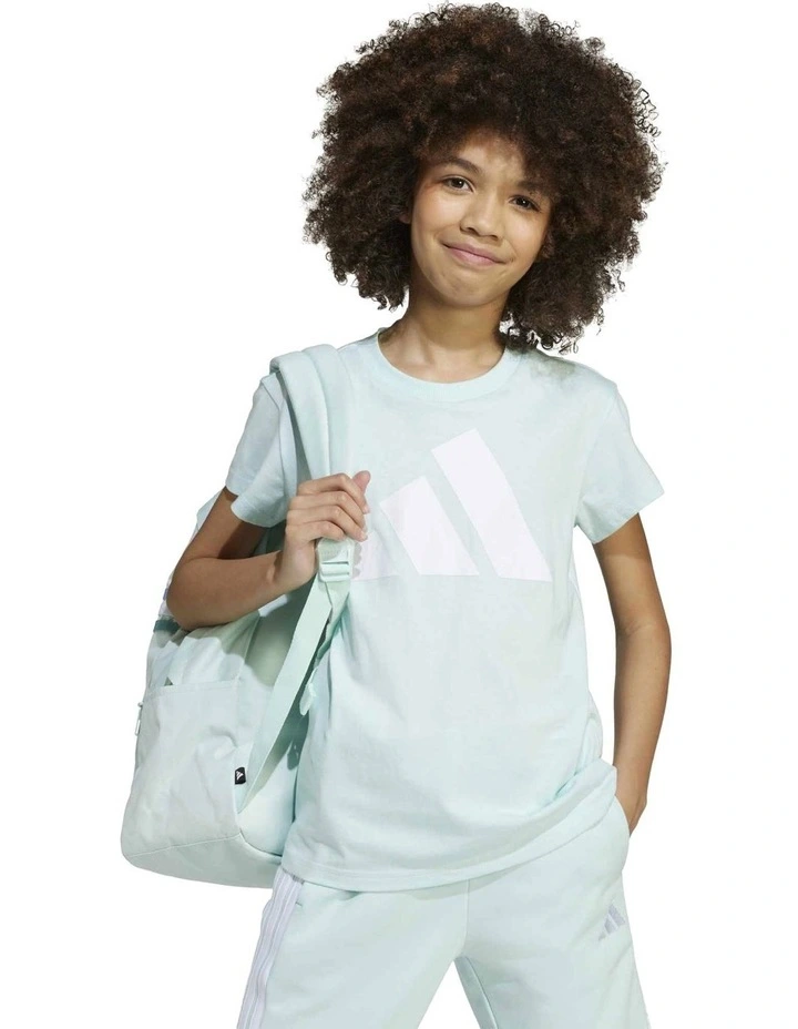 Essentials Tee in Halo Mint/White image 4