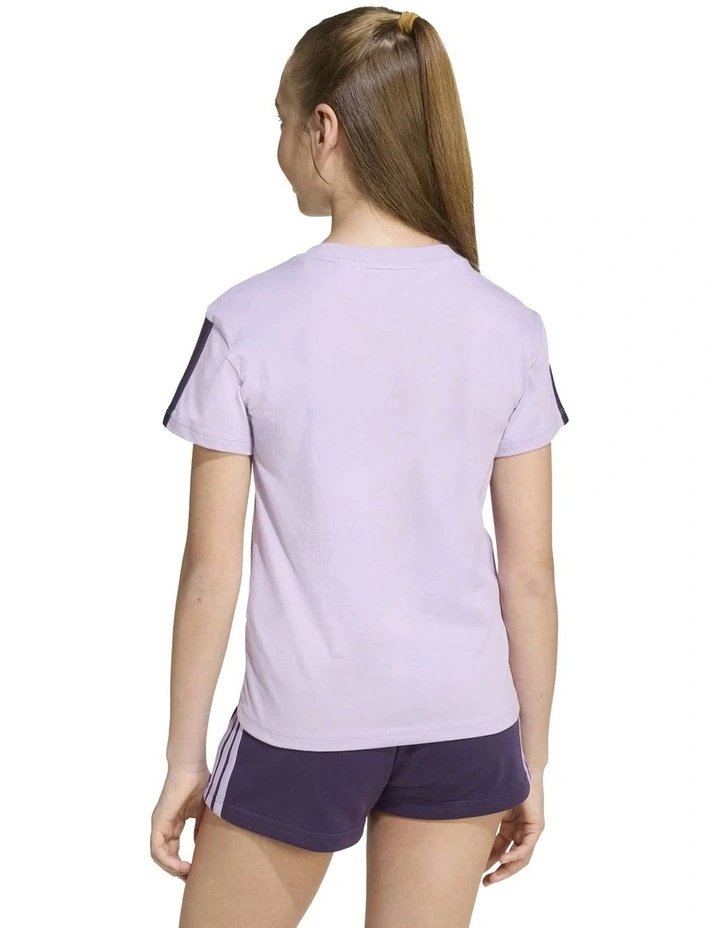 Essentials Tee in Purple image 2