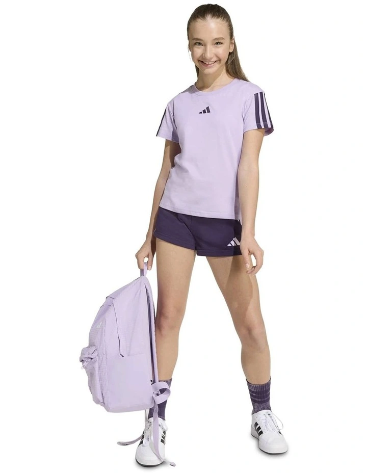 Essentials Tee in Purple image 3