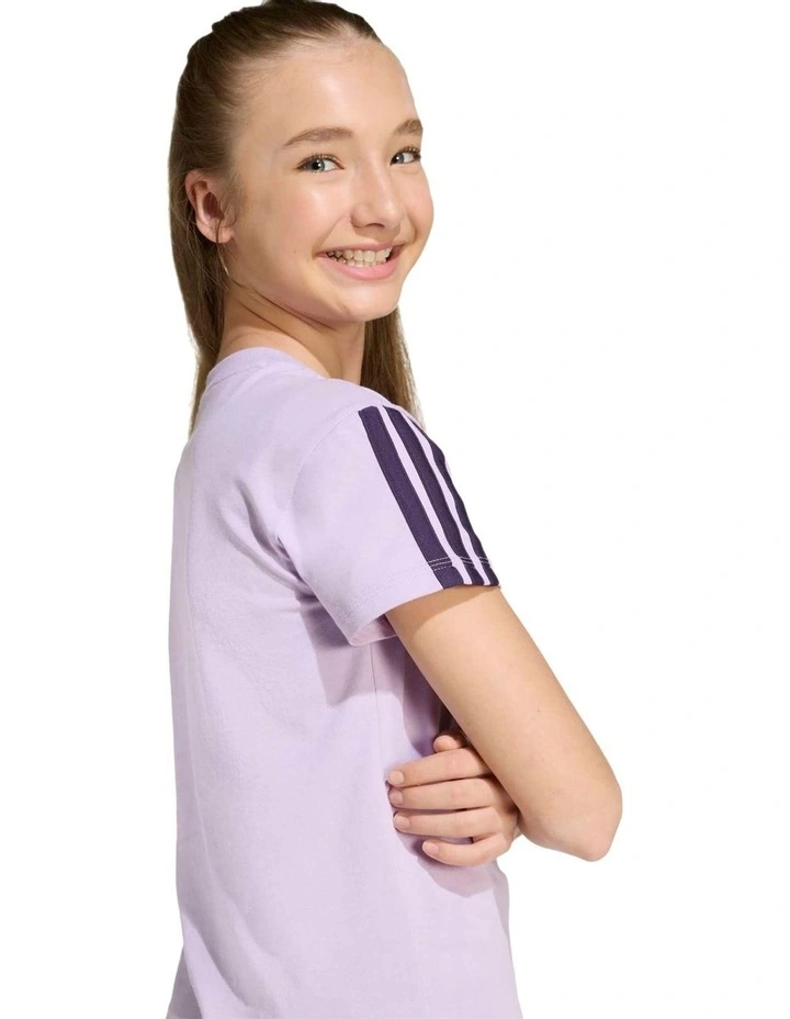 Essentials Tee in Purple image 5