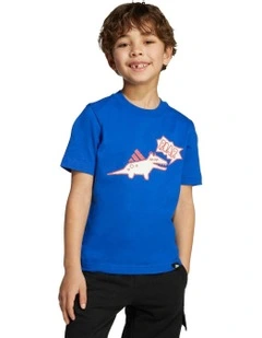 Adiraptor Graphic Tee in Blue