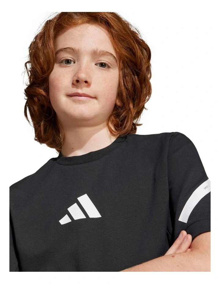 Z N E Tee in Black image 5