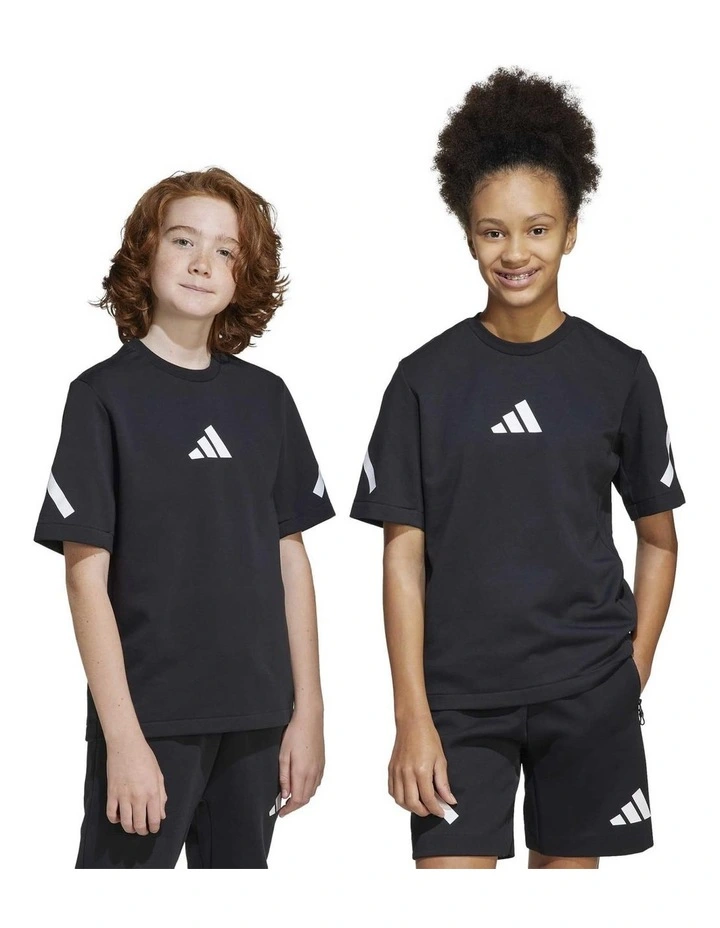 Z N E Tee in Black image 6