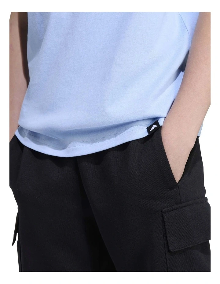Graffiti Graphic T-shirt in Blue image 5