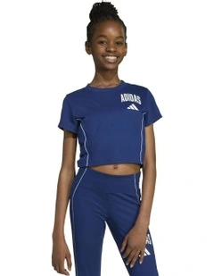 Train Essentials Collegiate Print Tee Kids