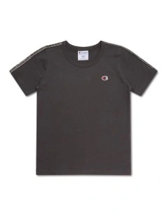 Lux Taping Tee in Black