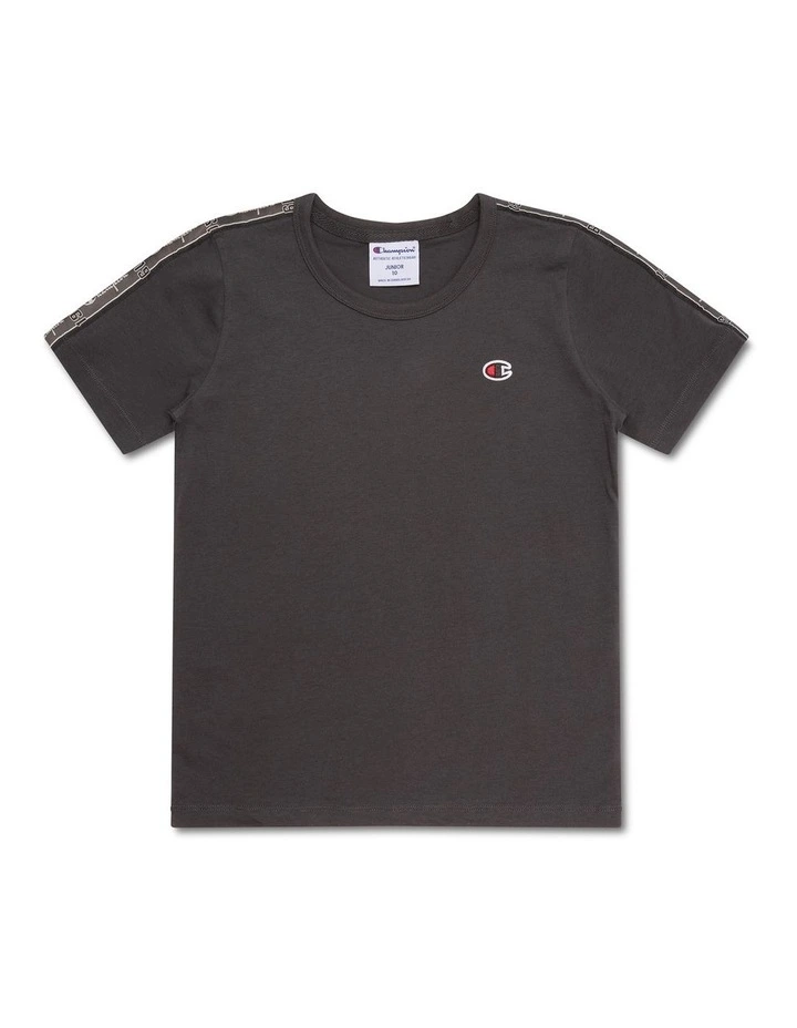 Lux Taping Tee in Black image 1